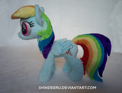 Size: 1122x851 | Tagged: safe, artist:shindeeru, imported from derpibooru, rainbow dash, pony, irl, photo, plushie