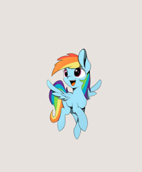 Size: 923x1113 | Tagged: safe, artist:chrispowa, imported from derpibooru, rainbow dash, pony, atg 2017, cute, dashabetes, female, happy, newbie artist training grounds, simple background, solo