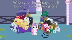 Size: 888x499 | Tagged: safe, edit, edited screencap, imported from derpibooru, screencap, sweetie belle, sisterhooves social, female, image macro, meme, solo, text