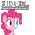 Size: 512x512 | Tagged: safe, artist:drzackrosimagemacros, imported from derpibooru, pinkie pie, pony, are you serious, faggot, female, image macro, meme, simple background, solo, transparent background, vulgar