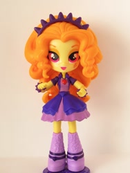 Size: 1020x1360 | Tagged: safe, artist:whatthehell!?, imported from derpibooru, adagio dazzle, equestria girls, boots, bracelet, clothes, doll, equestria girls minis, irl, jewelry, merchandise, photo, shoes, tiara, toy