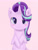 Size: 1200x1600 | Tagged: safe, artist:zoxriver503, imported from derpibooru, starlight glimmer, pony, unicorn, :3, blushing, bust, cute, female, glimmerbetes, looking at you, pink background, simple background, solo, weapons-grade cute