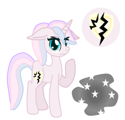Size: 1340x1280 | Tagged: safe, artist:casanova-mew, imported from derpibooru, oc, oc only, oc:obsidian heart, pony, unicorn, female, mare, offspring, parent:princess cadance, parent:shining armor, parents:shiningcadance, reference sheet, solo