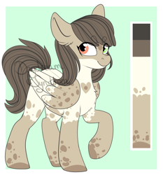 Size: 1024x1099 | Tagged: safe, artist:daydreamsyndrom, imported from derpibooru, oc, oc only, oc:mika, pony, heterochromia, reference sheet, solo