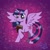 Size: 894x894 | Tagged: safe, artist:doppiad-doubled, imported from derpibooru, twilight sparkle, alicorn, pony, book, female, solo, twilight sparkle (alicorn)