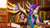 Size: 1920x1080 | Tagged: safe, artist:didj, imported from derpibooru, twilight sparkle, alicorn, human, my little mages, book, bookshelf, clothes, female, humanized, library, open mouth, smiling, solo, twilight sparkle (alicorn)