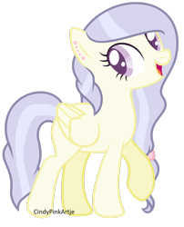 Size: 1024x1267 | Tagged: safe, artist:cindydreamlight, artist:cindystarlight, imported from derpibooru, oc, oc only, oc:yellony, pegasus, pony, female, mare, simple background, solo, transparent background