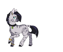 Size: 1024x853 | Tagged: safe, artist:uniquecolorchaos, imported from derpibooru, oc, oc only, oc:kamaria, zebra, female, offspring, parent:unnamed oc, parent:zecora, simple background, solo, white background