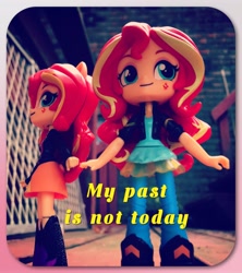 Size: 1821x2048 | Tagged: safe, artist:lucaspratt, imported from derpibooru, sunset shimmer, equestria girls, my past is not today, doll, equestria girls minis, eqventures of the minis, irl, photo, toy