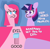 Size: 691x679 | Tagged: safe, artist:threetwotwo32232, imported from derpibooru, pinkie pie, twilight sparkle, earth pony, pony, unicorn, clown without pity, comic, dialogue, duo, looking at each other, newbie artist training grounds, parody, pinkamena diane pie, simpsons did it, switch, the simpsons, treehouse of horror, treehouse of horror iii