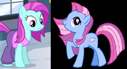 Size: 528x288 | Tagged: safe, imported from derpibooru, blue cutie, star swirl, pony, comparison