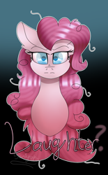 Size: 1782x2869 | Tagged: safe, artist:tomboygirl45, imported from derpibooru, pinkie pie, pony, bust, discorded, female, portrait, solo