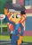 Size: 775x1080 | Tagged: safe, imported from derpibooru, screencap, sunset shimmer, eqg summertime shorts, equestria girls, get the show on the road, female, solo, sunset welder, welding, welding mask