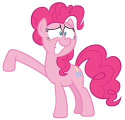 Size: 7300x7000 | Tagged: safe, artist:tardifice, imported from derpibooru, pinkie pie, earth pony, pony, rock solid friendship, absurd resolution, female, mare, simple background, solo, transparent background, vector