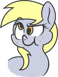 Size: 3722x4943 | Tagged: safe, artist:v0jelly, imported from derpibooru, derpy hooves, pony, crumbs, female, implied muffins, raised eyebrow, simple background, solo, transparent background, vector