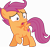 Size: 4162x3947 | Tagged: safe, artist:frownfactory, imported from derpibooru, scootaloo, pegasus, pony, campfire tales, .svg available, cutie mark, female, filly, looking down, open mouth, orange coat, purple eyes, purple hair, purple mane, purple tail, scared, simple background, solo, svg, the cmc's cutie marks, transparent background, vector, wings