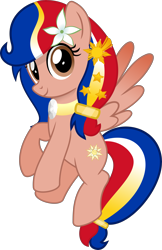 Size: 4383x6776 | Tagged: safe, artist:jhayarr23, deleted from derpibooru, imported from derpibooru, oc, oc only, oc:pearl shine, pegasus, pony, absurd resolution, female, mare, nation ponies, philippines, ponified, simple background, solo, transparent background, vector