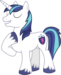 Size: 10000x12230 | Tagged: safe, artist:floppychiptunes, imported from derpibooru, shining armor, pony, unicorn, absurd resolution, eyes closed, male, simple background, solo, stallion, transparent background, vector