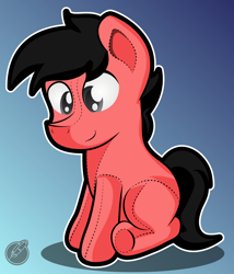 Size: 944x1102 | Tagged: safe, artist:littletigressda, artist:moonlightfan, imported from derpibooru, oc, oc only, earth pony, pony, plushie, solo