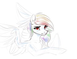 Size: 1280x985 | Tagged: artist needed, safe, imported from derpibooru, rainbow dash, pony, my little brony risovach, female, sketch, solo