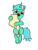 Size: 1926x2528 | Tagged: safe, artist:xbi, imported from derpibooru, lyra heartstrings, pony, 30 minute art challenge, female, foam finger, simple background, solo, white background