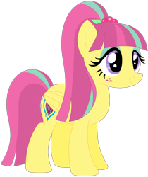 Size: 1024x1219 | Tagged: safe, artist:ra1nb0wk1tty, imported from derpibooru, sour sweet, pegasus, pony, equestria girls ponified, female, mare, ponified, simple background, solo, transparent background