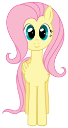 Size: 1399x2634 | Tagged: safe, artist:mfg637, imported from derpibooru, fluttershy, pony, female, simple background, solo, transparent background, vector