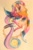 Size: 1024x1530 | Tagged: safe, artist:oneiria-fylakas, imported from derpibooru, princess cadance, original species, pony, female, skall, solo, species swap, traditional art