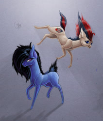 Size: 2124x2509 | Tagged: safe, artist:kimsteinandother, imported from derpibooru, oc, oc only, oc:kim stein, oc:zira, earth pony, pony, female, high res, mare