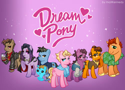 Size: 1000x723 | Tagged: safe, artist:maxkennedy, imported from derpibooru, pony, daddy, dream daddy, ponified, video game