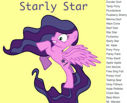 Size: 962x783 | Tagged: safe, imported from derpibooru, oc, oc only, oc:starly star, pony, pony creator, neural network, rearing, solo