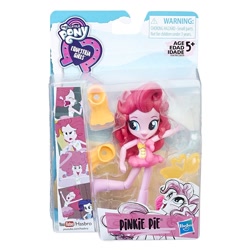 Size: 1500x1500 | Tagged: safe, artist:ritalux, imported from derpibooru, pinkie pie, equestria girls, clothes, doll, equestria girls minis, irl, merchandise, mlp merch, photo, swimsuit, toy