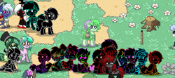 Size: 625x277 | Tagged: safe, imported from derpibooru, pony, pony town, cult of years