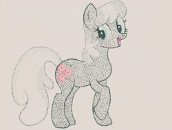Size: 2348x1776 | Tagged: safe, artist:thestipplebrony, imported from derpibooru, cheerilee, female, pointillism, solo, stipple, stippling, traditional art