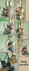Size: 765x1834 | Tagged: safe, artist:mana-maiden, imported from derpibooru, pony, custom, customized toy, figurine, final fantasy, final fantasy xii, fran, g1, irl, photo, ponified, toy, viera
