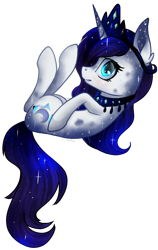 Size: 530x839 | Tagged: safe, artist:wintersnowy, imported from derpibooru, oc, oc only, ethereal mane, jewelry, necklace, simple background, transparent background