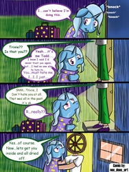 Size: 600x800 | Tagged: safe, artist:nesdoesart, imported from derpibooru, trixie, comic, wheel, wheels trixie