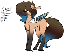 Size: 1944x1593 | Tagged: safe, artist:sweetmelon556, imported from derpibooru, oc, oc only, oc:oliver, pegasus, pony, colored wings, male, multicolored wings, reference sheet, simple background, solo, stallion, transparent background