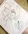Size: 1084x1280 | Tagged: dead source, safe, artist:andandampersand, imported from derpibooru, oc, oc only, oc:apec, bust, facial hair, goatee, no pupils, portrait, simple background, traditional art, white background