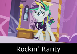 Size: 770x543 | Tagged: safe, artist:arima, imported from derpibooru, rarity, pony, unicorn, it isn't the mane thing about you, alternate hairstyle, clothes, discovery family logo, female, jacket, leather jacket, mare, mohawk, raripunk, rockin' rarity, solo