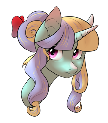 Size: 1636x1859 | Tagged: safe, artist:worldlofldreams, imported from derpibooru, oc, oc only, pony, unicorn, bow, hair bow, simple background, solo, transparent background