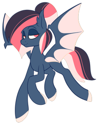 Size: 1389x1753 | Tagged: safe, artist:aegann, imported from derpibooru, oc, oc only, bat pony, simple background, solo, transparent background