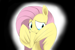 Size: 3496x2362 | Tagged: safe, artist:taurson, imported from derpibooru, fluttershy, pony, crying, female, solo, wavy mouth, wing hands