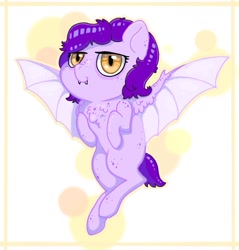 Size: 873x915 | Tagged: safe, artist:anonymous-potayto, imported from derpibooru, oc, oc only, bat pony, chibi, female, mare, solo