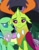 Size: 567x720 | Tagged: safe, imported from derpibooru, screencap, cornicle, thorax, changedling, changeling, to change a changeling, cropped, frenulum (g4), horn, king thorax, sad