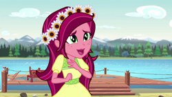 Size: 1280x720 | Tagged: safe, imported from derpibooru, screencap, gloriosa daisy, equestria girls, legend of everfree, female, solo