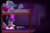 Size: 6779x4407 | Tagged: dead source, safe, artist:shellielle, imported from derpibooru, trixie, twilight sparkle, pony, unicorn, absurd resolution, alternate hairstyle, alternate universe, angry, bed, blanket, book, bunk bed, clothes, cross-popping veins, duo, female, fireplace, glasses, glowing horn, looking up, magic, mare, pillow, pointy ponies, signature, story included