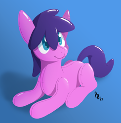 Size: 938x957 | Tagged: safe, artist:ponballoon, imported from derpibooru, oc, oc only, oc:jenny, balloon pony, inflatable pony, pony, inflatable, pool toy, sitting