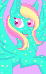 Size: 980x1580 | Tagged: safe, artist:evereveron, imported from derpibooru, starglow, my little pony tales, female, g1, solo