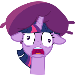 Size: 7100x7000 | Tagged: safe, artist:tardifice, imported from derpibooru, twilight sparkle, alicorn, a health of information, absurd resolution, derplight sparkle, faic, female, mare, non stick pans, open mouth, simple background, solo, transparent background, twilight sparkle (alicorn), vector